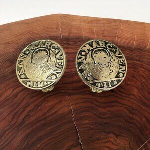 Vintage WHITING & DAVIS CO Earrings